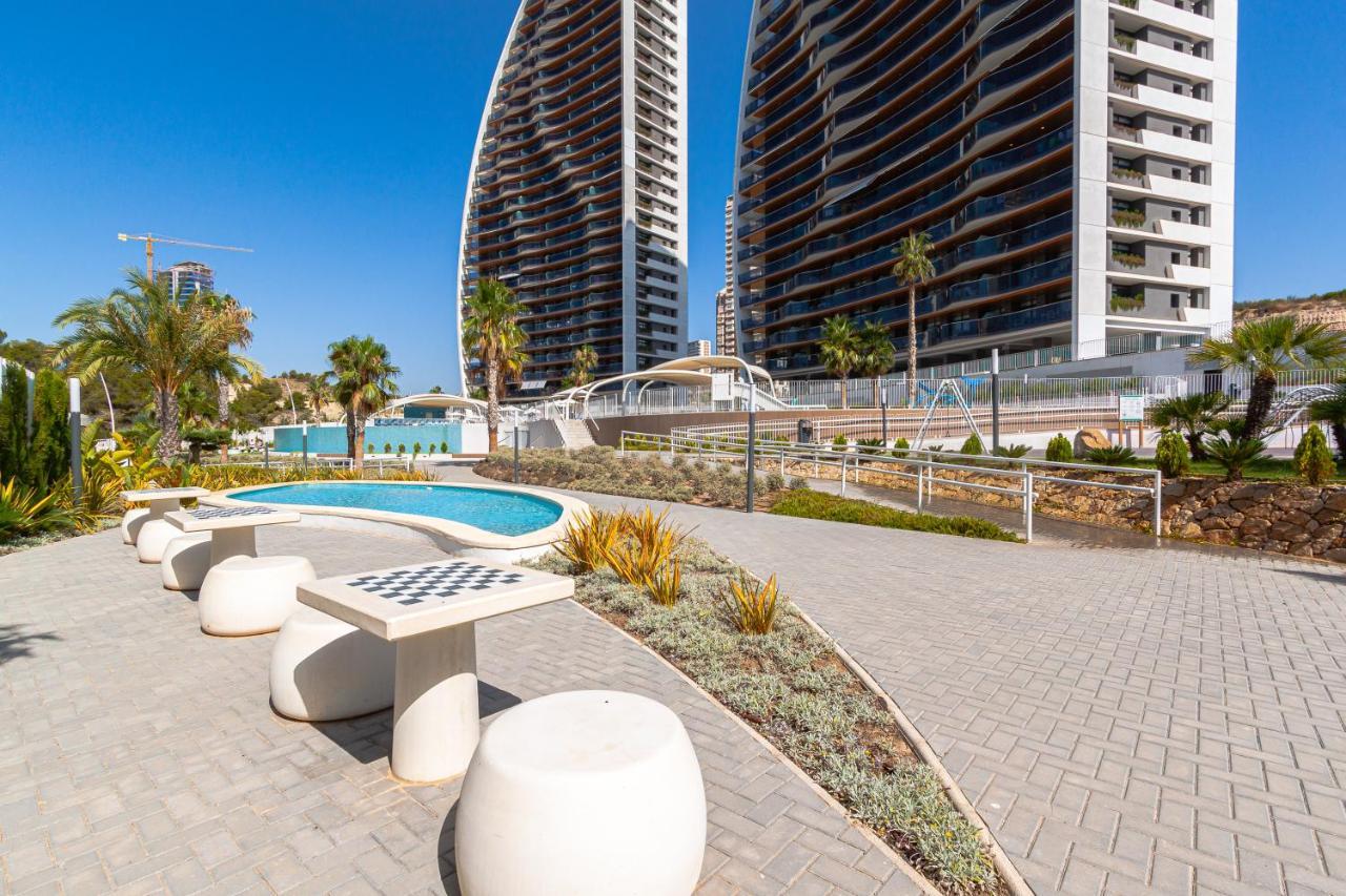 Sunset Waves Sea View Apartments Benidorm Eksteriør billede