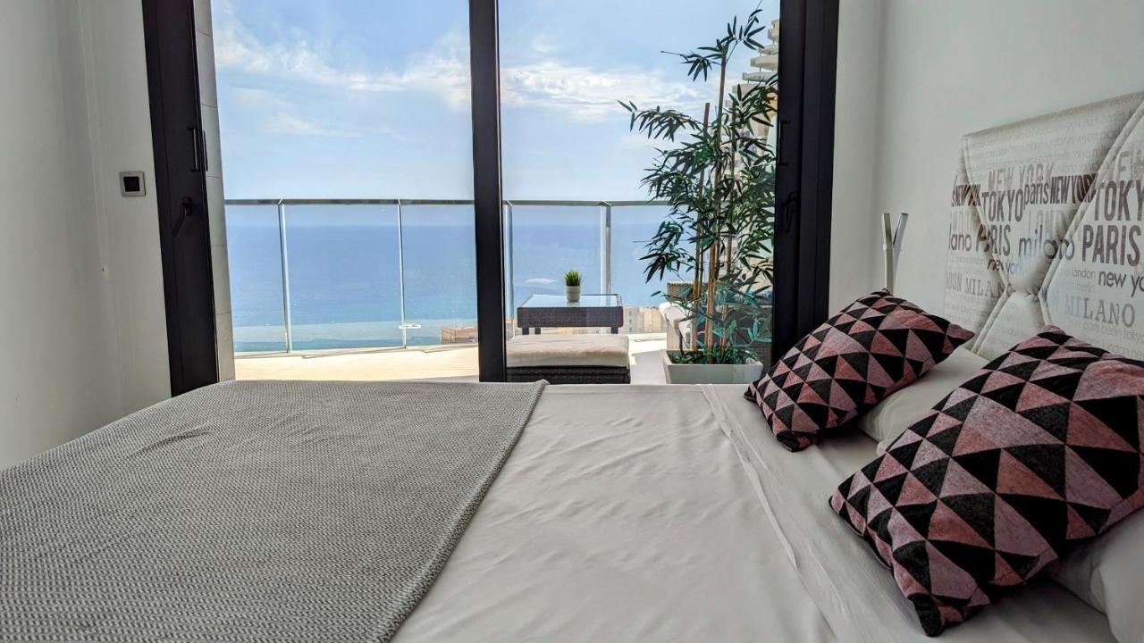 Sunset Waves Sea View Apartments Benidorm Eksteriør billede